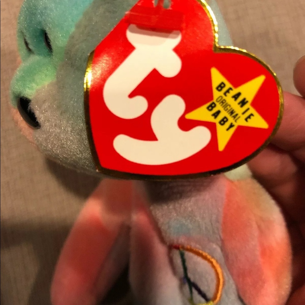 Peace TY Beanie Baby - Picture 2 of 6